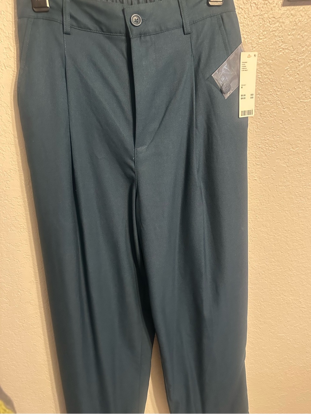 Urban Outfitters Teal Green Trousers